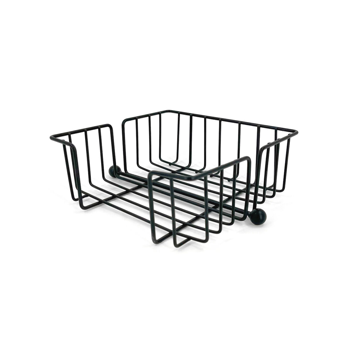 Servilletero My Bar Negro Metal 19 x 19 x 7,5 cm (12 Unidades)