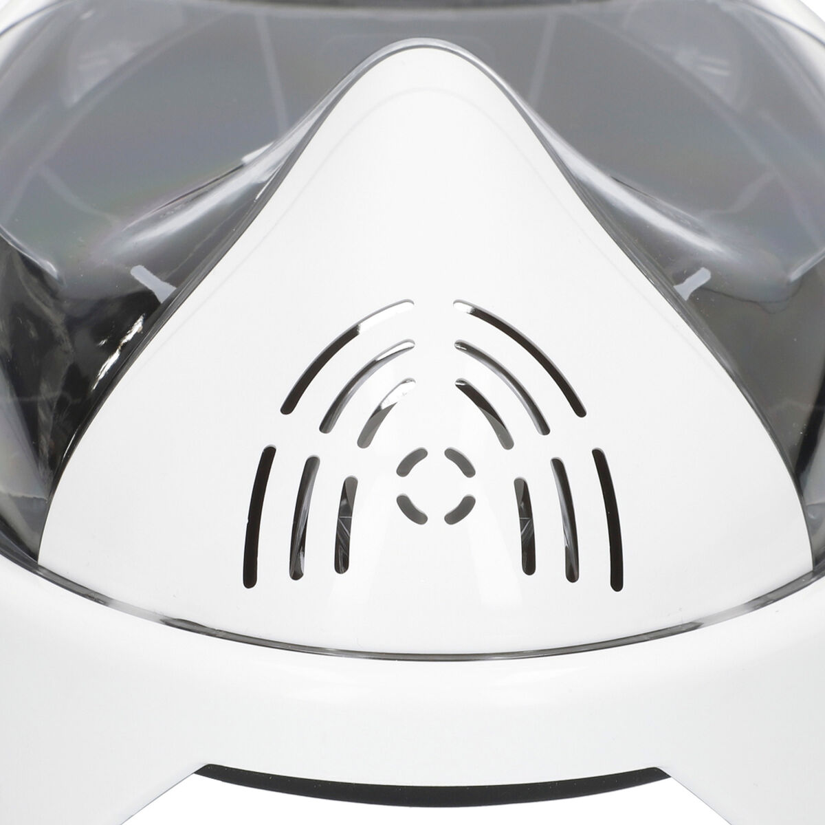 Máscara de Snorkel con Soporte para Cámara Deportiva AquaSport Azul Blanco (4 Unidades)