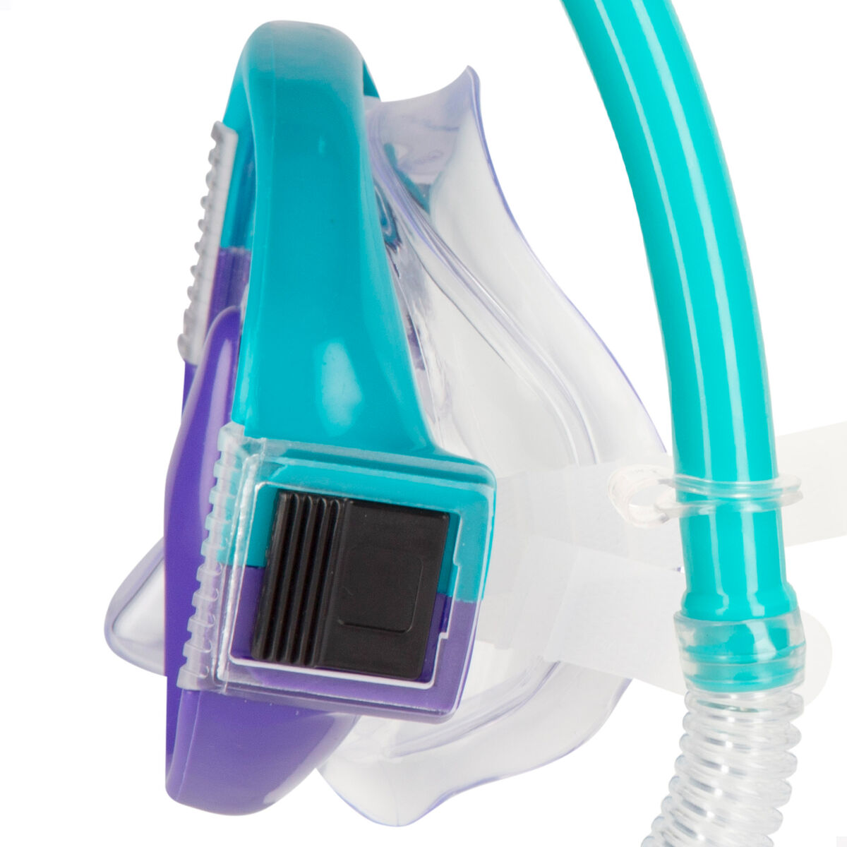 Gafas de Buceo con Tubo AquaSport Turquesa (6 Unidades)