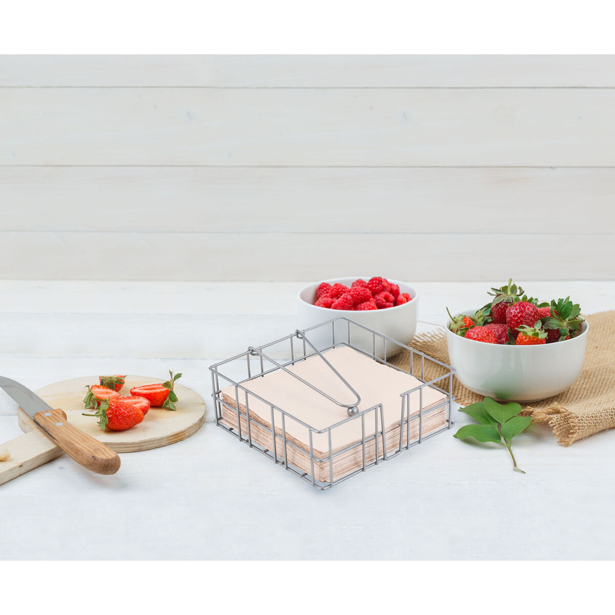 Servilletero Confortime 18 x 18 x 6,5 cm (12 Unidades)