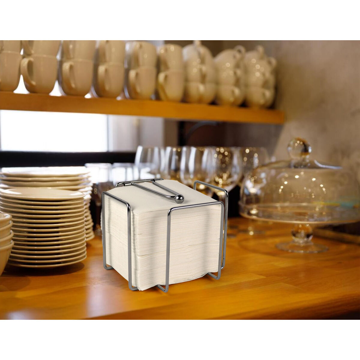 Servilletero My Bar 18,5 x 18,5 x 14 cm (12 Unidades)