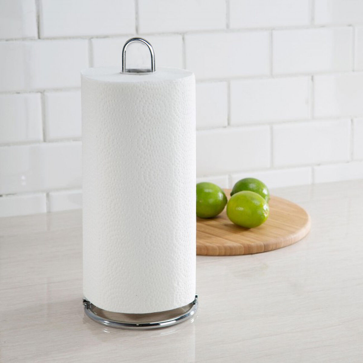 Portarrollo de Papel de Cocina Privilege Metal 32,5 x 12,5 x 12,5 cm (36 Unidades)