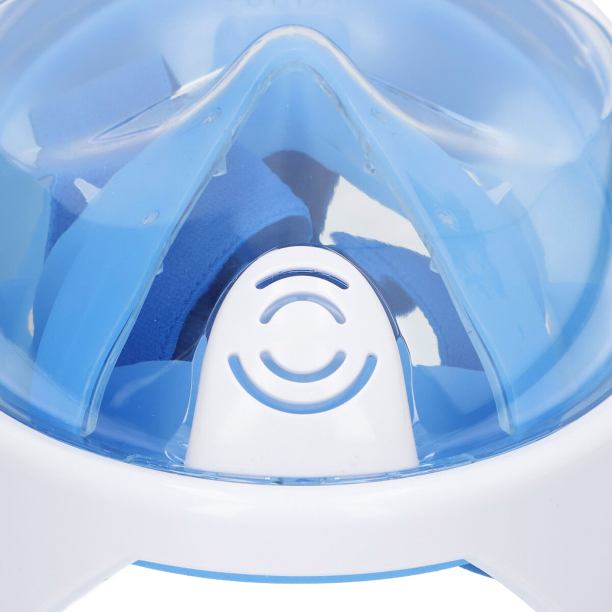 Máscara de Snorkel con Soporte para Cámara Deportiva AquaSport Azul Turquesa (4 Unidades)