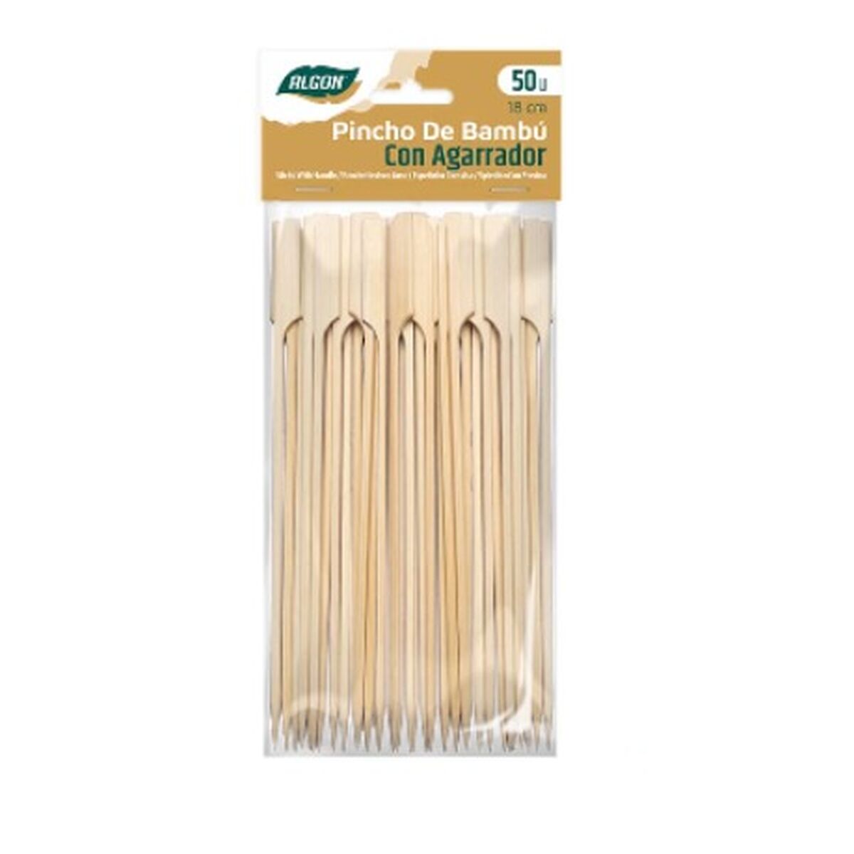 Palillos de Bambú Algon Bambú 50 Piezas (24 Unidades)
