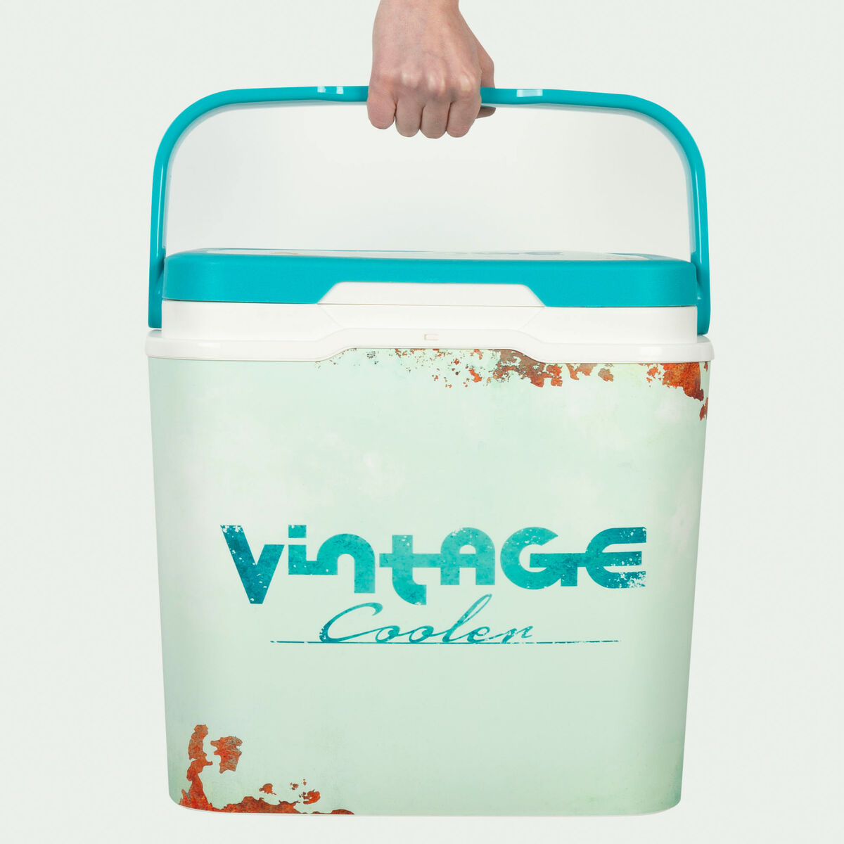 Nevera Portátil Rígida Aktive 24 L 37 x 35 x 27 cm Azul (2 Unidades)