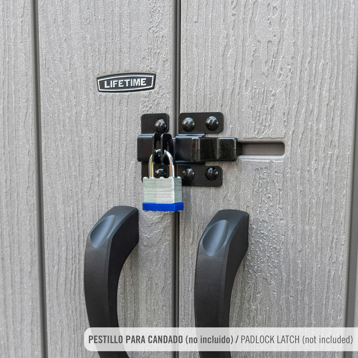 Mueble de almacenaje Lifetime Gris 143 x 174 x 74 cm