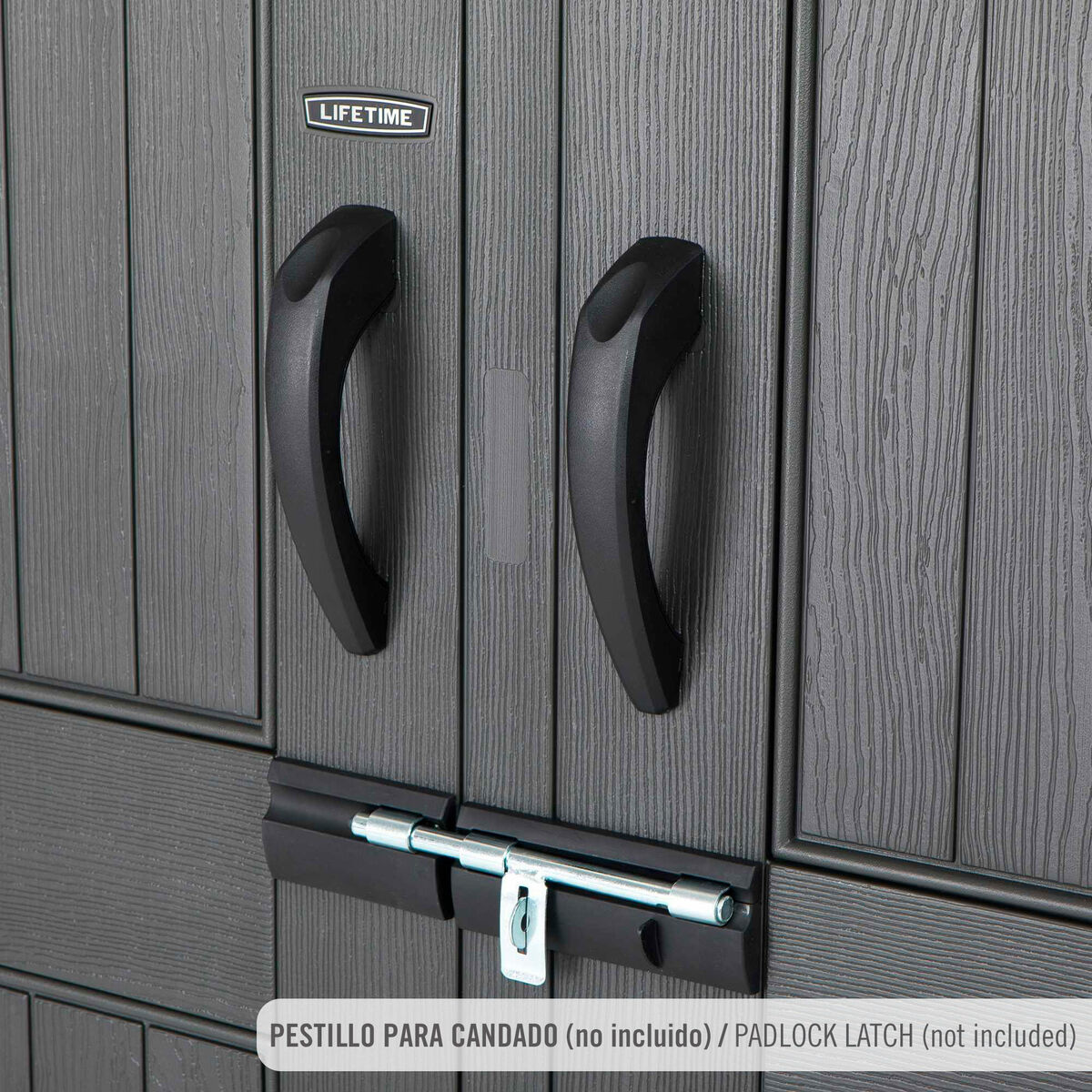 Caseta Lifetime 207 x 228 x 354 cm Gris