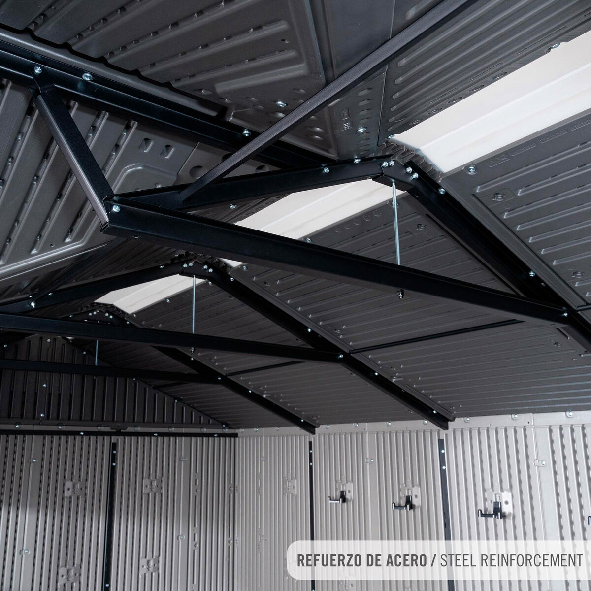 Caseta Lifetime 356 x 225 x 213 cm Gris