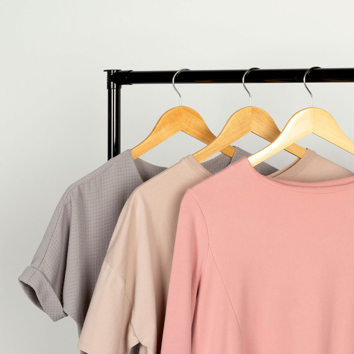 Perchero Max Home Acero Plástico 75 x 157 x 42 cm (4 Unidades)