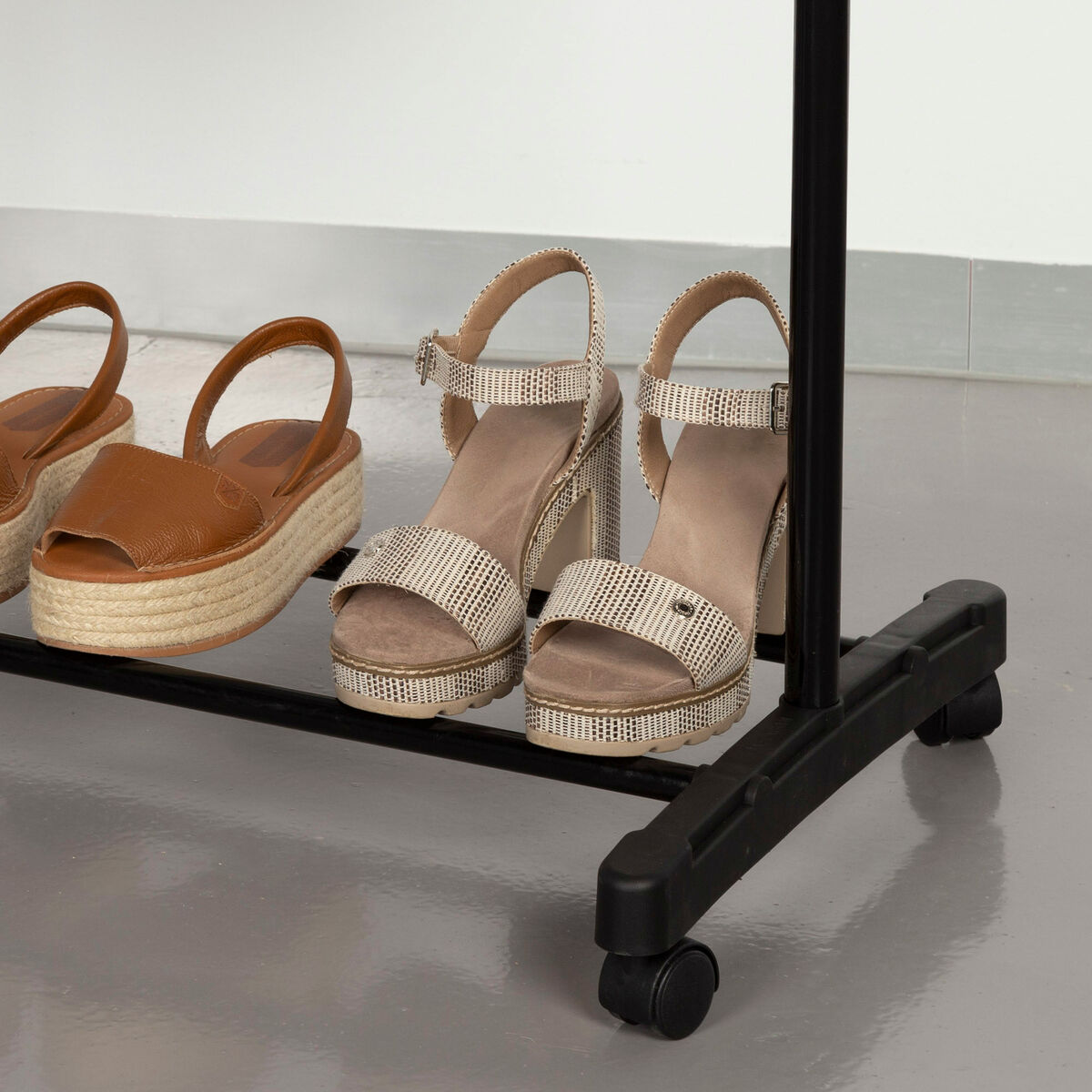 Perchero Max Home Acero Plástico 75 x 157 x 42 cm (4 Unidades)