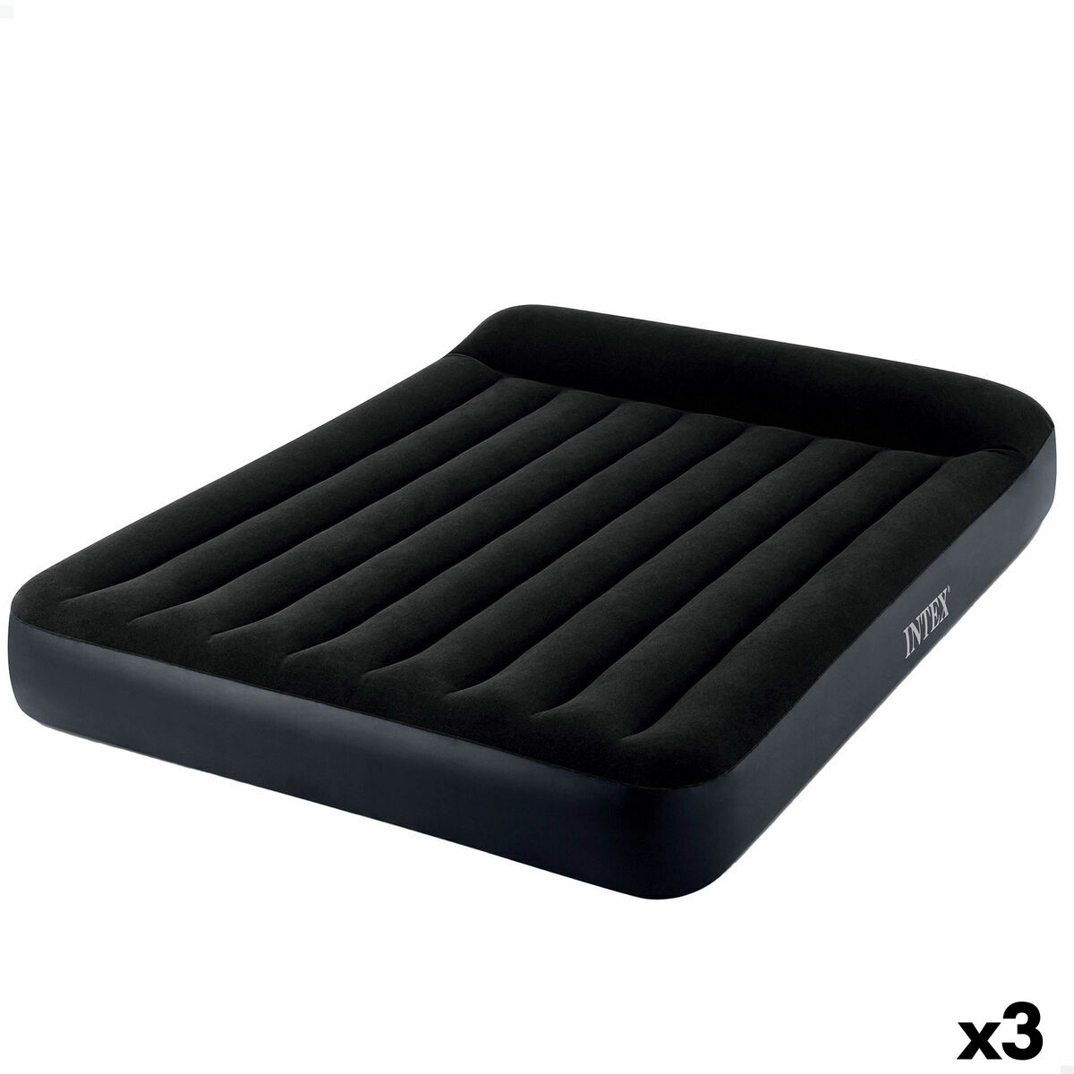 Colchón Hinchable Intex 152 x 25 x 203 cm (3 Unidades)