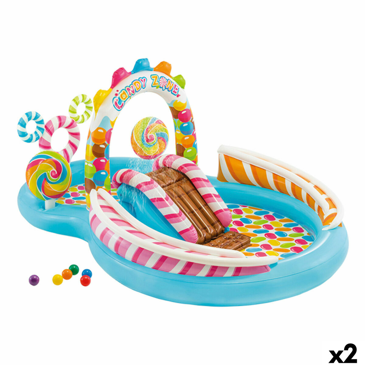 Piscina Hinchable para Niños Intex 295 x 130 x 191 cm (2 Unidades)