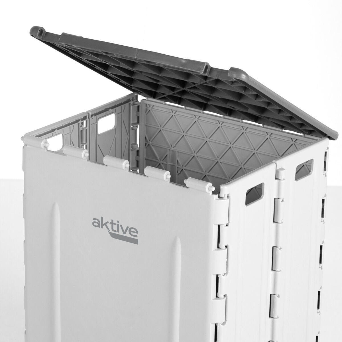 Cubo de basura Aktive Polipropileno TPR 31 x 38 x 27 cm (6 Unidades)