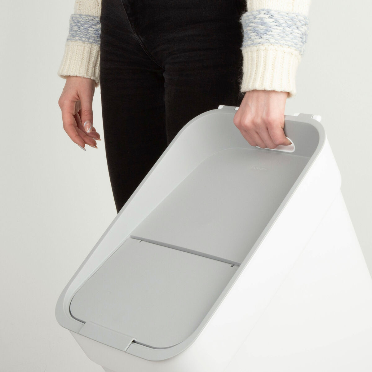 Cubo de basura Curver Blanco Plástico 30 L (6 Unidades)