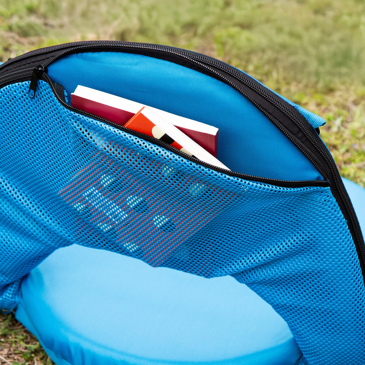 Asiento Aktive Azul 41 x 33 x 40 cm Plegable (2 Unidades)