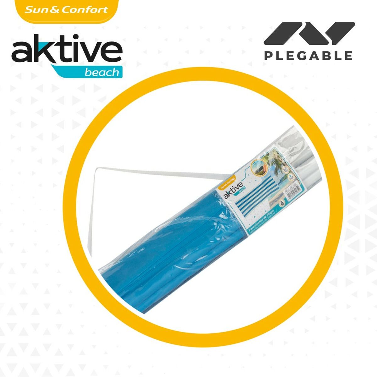 Paravientos Aktive 480 x 102 x 1,5 cm (4 Unidades)