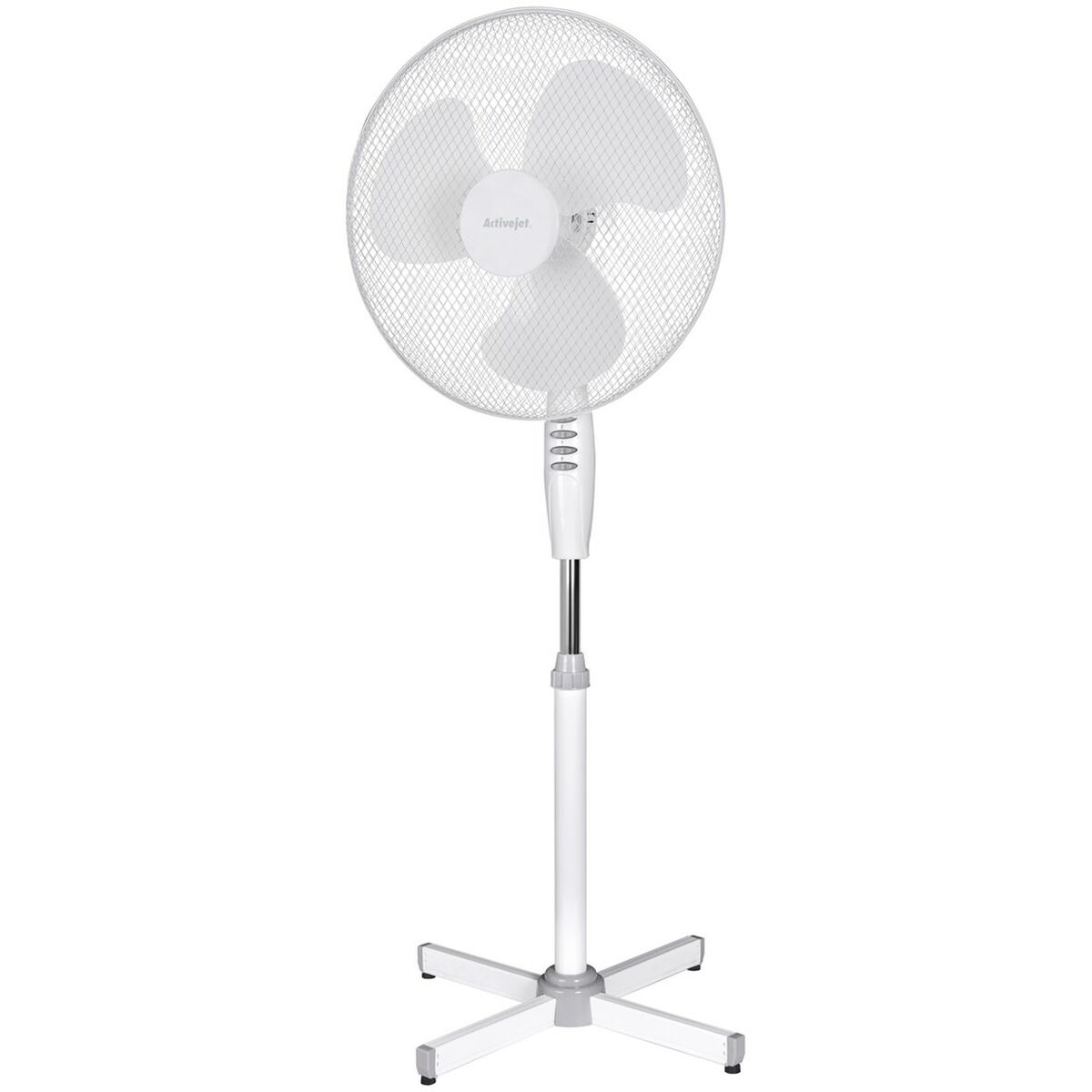 Ventilador de Pie Activejet WSR-40B Blanco Gris Plateado 50 W
