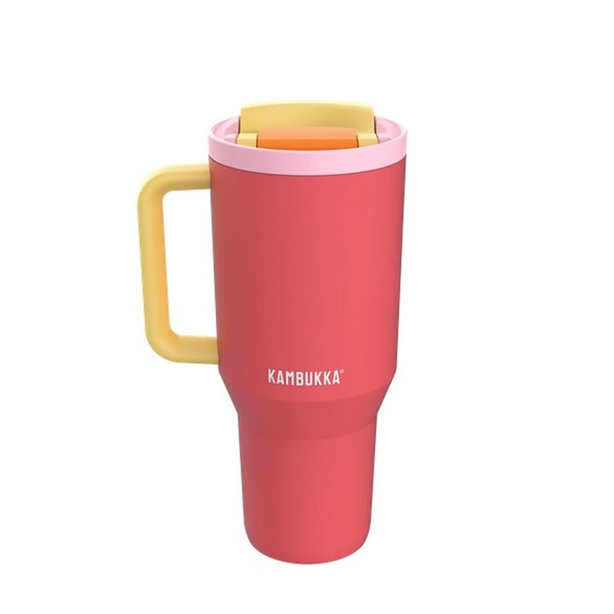 Termo Kambukka 11-08002 Amarillo Rojo Naranja Rosa Acero Inoxidable 950 ml