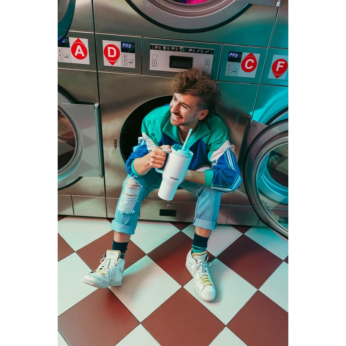 Termo Kambukka 11-08003 Azul Gris claro Acero Inoxidable 950 ml