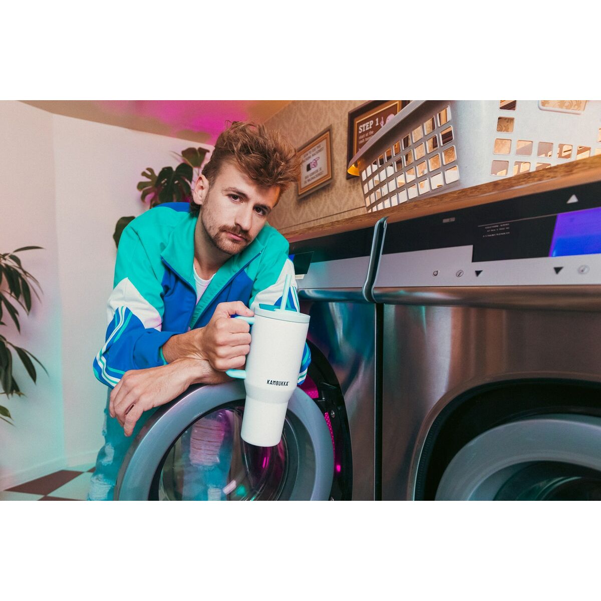 Termo Kambukka 11-08003 Azul Gris claro Acero Inoxidable 950 ml