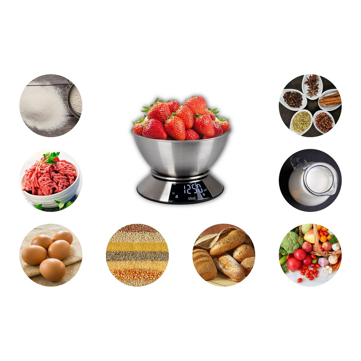 Báscula de Cocina Eldom IK3701 5 kg