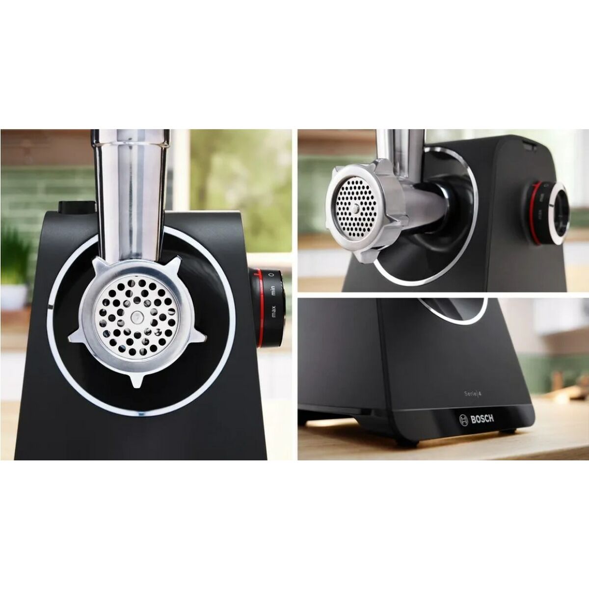 Picadora BOSCH MFWS440B Negro Plateado Plástico 1900 W 2,5 Kg/min