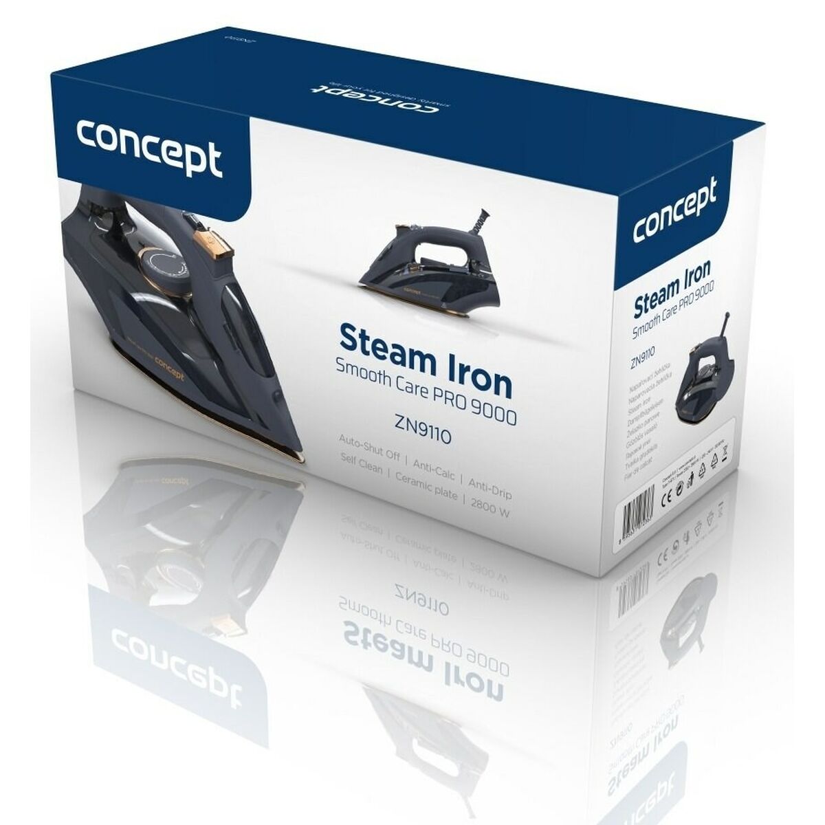 Plancha de Vapor Concept ZN9110 2800 W