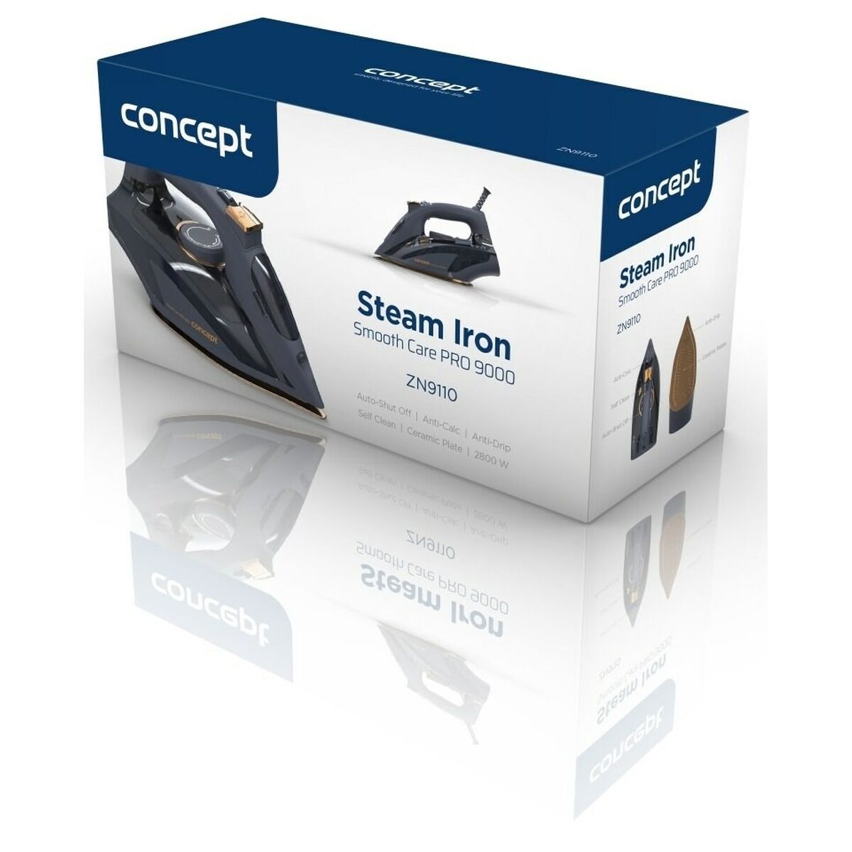 Plancha de Vapor Concept ZN9110 2800 W