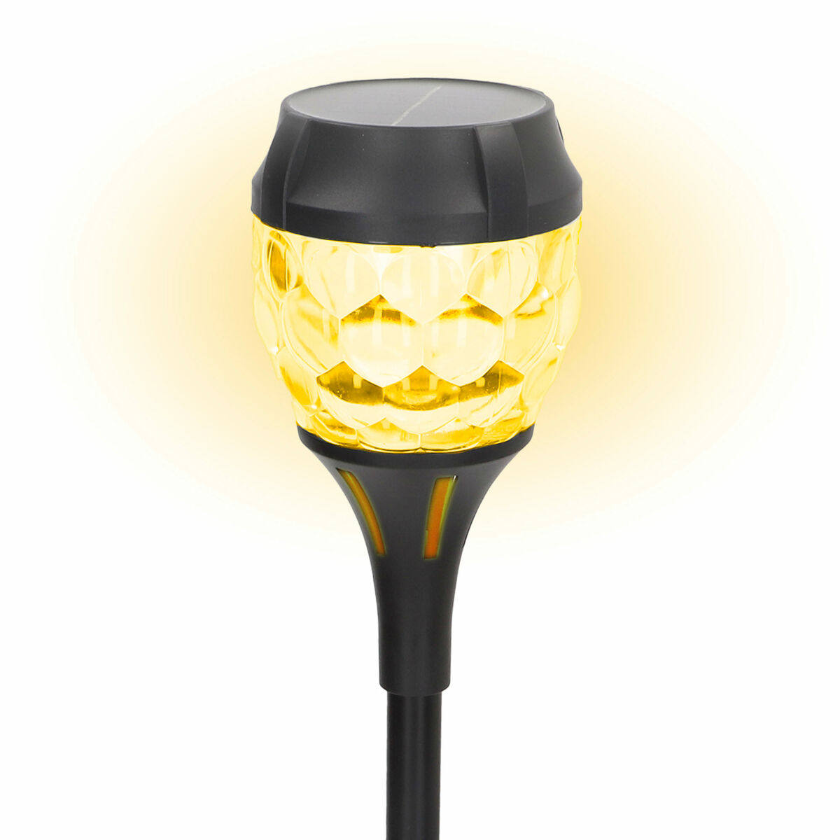 Lámpara solar Aktive 9 x 40 x 9 cm (6 Unidades)