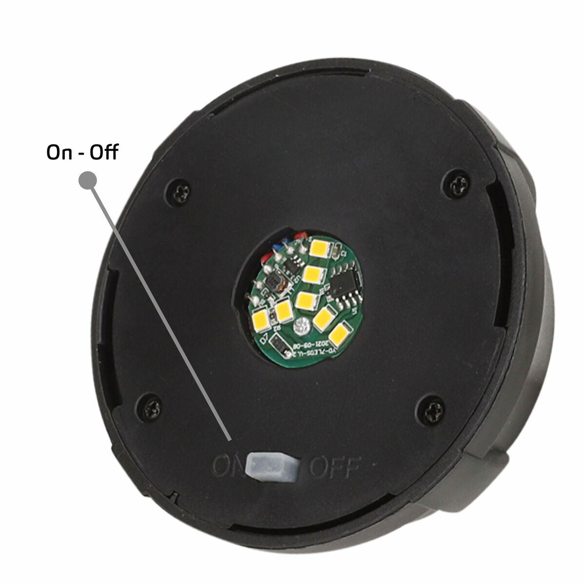 Lámpara solar Aktive 9 x 40 x 9 cm (6 Unidades)