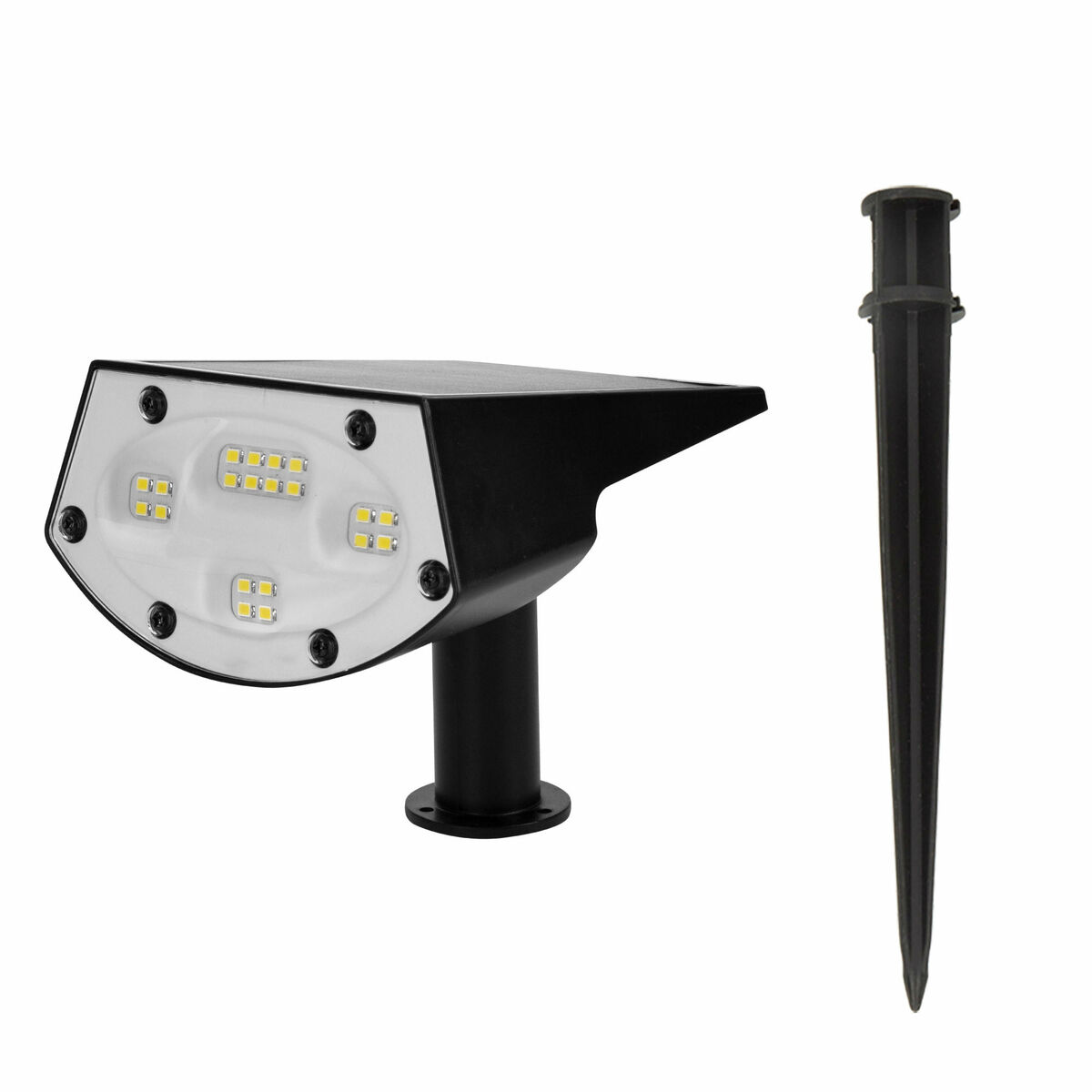 Lámpara solar Aktive 11 x 29 x 15 cm (6 Unidades)