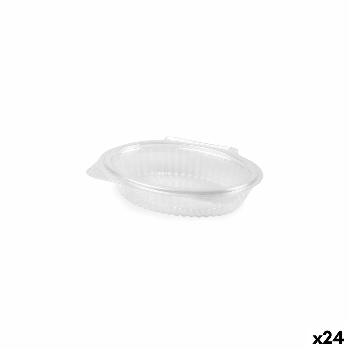 Bandejas para Alimentos Reutilizables Algon OPS 150 ml 14,6 x 11,3 x 3 cm (6 Piezas) (24 Unidades)