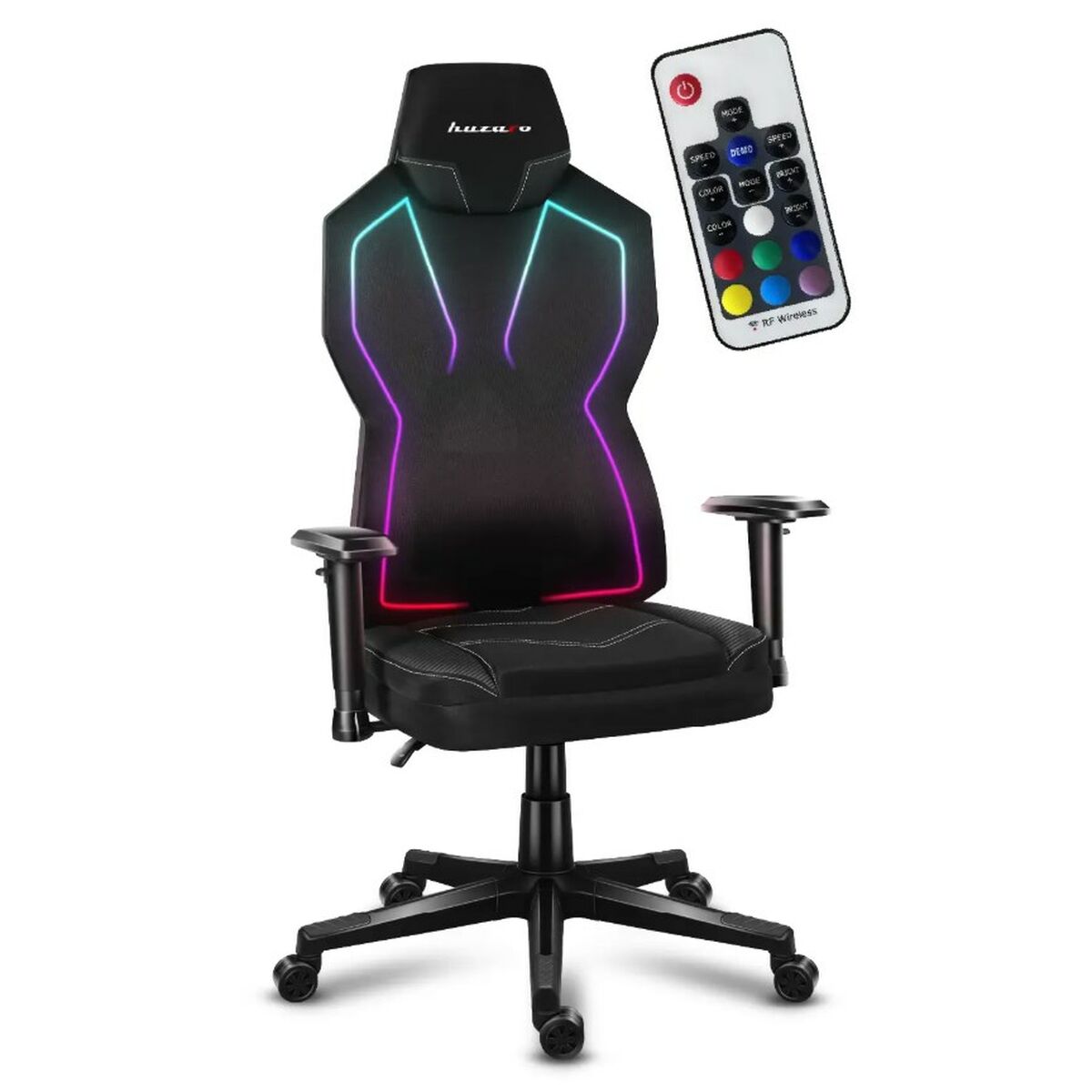 Silla Gaming Huzaro Combat 6.2 Blanco Negro