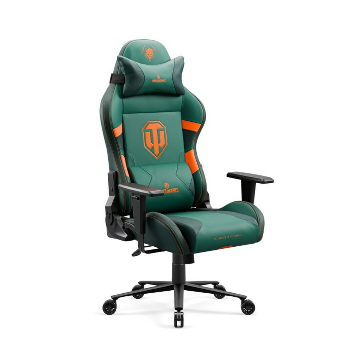 Silla Gaming Diablo Chairs Diablo X-One 2.0 World of Tanks Azul Verde