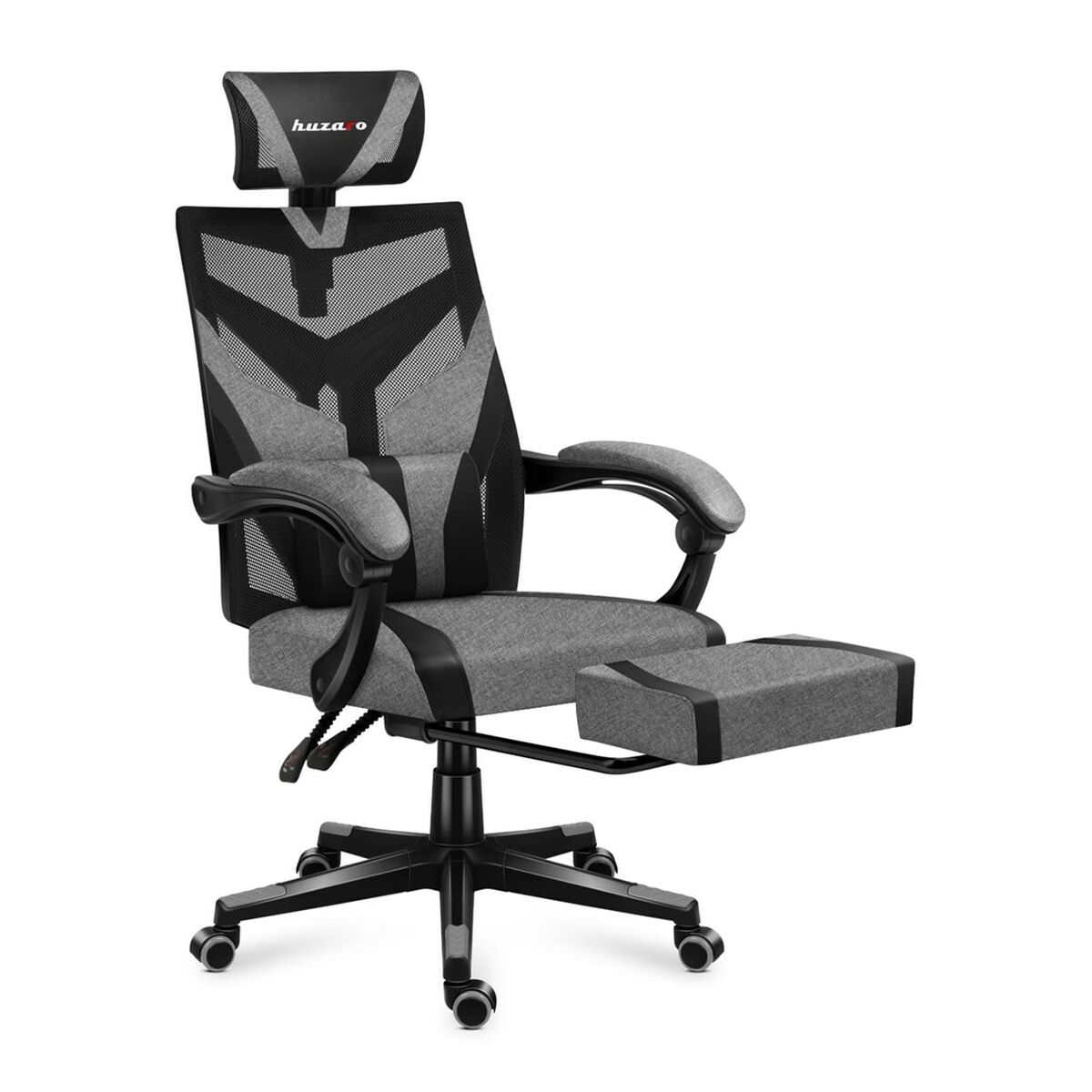 Silla Gaming Huzaro Combat 5.0 Negro Gris