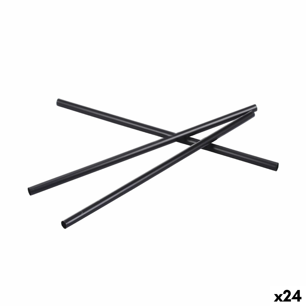 Pajita Reutilizable Algon Plástico 19,5 cm 8 mm 25 Piezas 24 Unidades