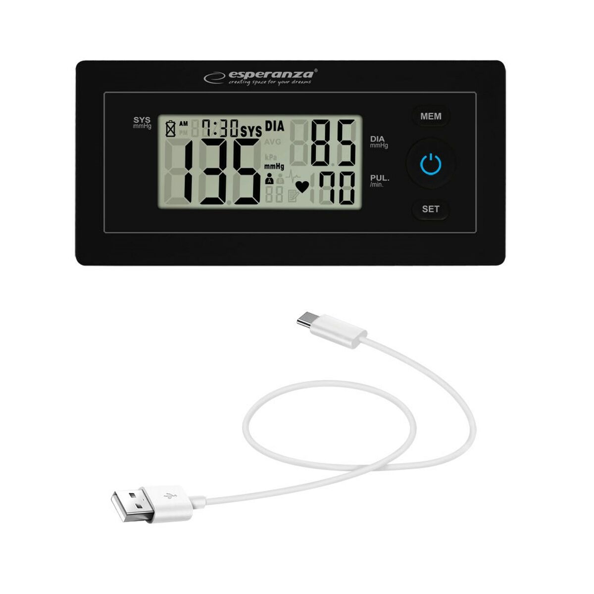 Tensiómetro de Brazo Esperanza ECB008