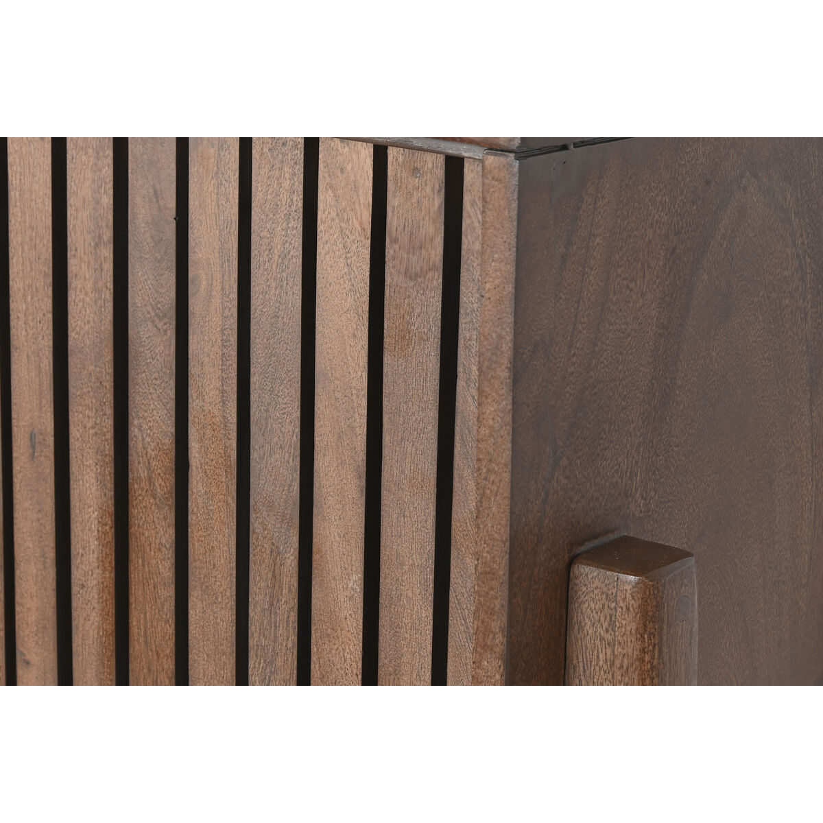 Aparador Home ESPRIT Acacia Terrazo 80 x 40 x 110 cm