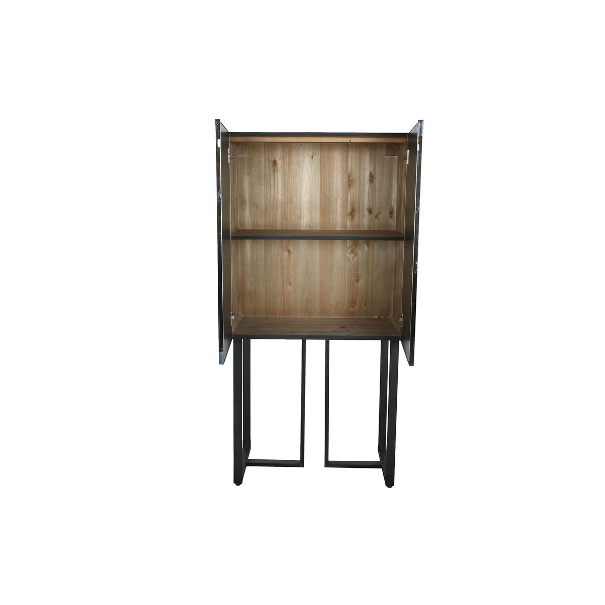 Aparador Home ESPRIT Plateado Metal Acero 80 x 41 x 160 cm