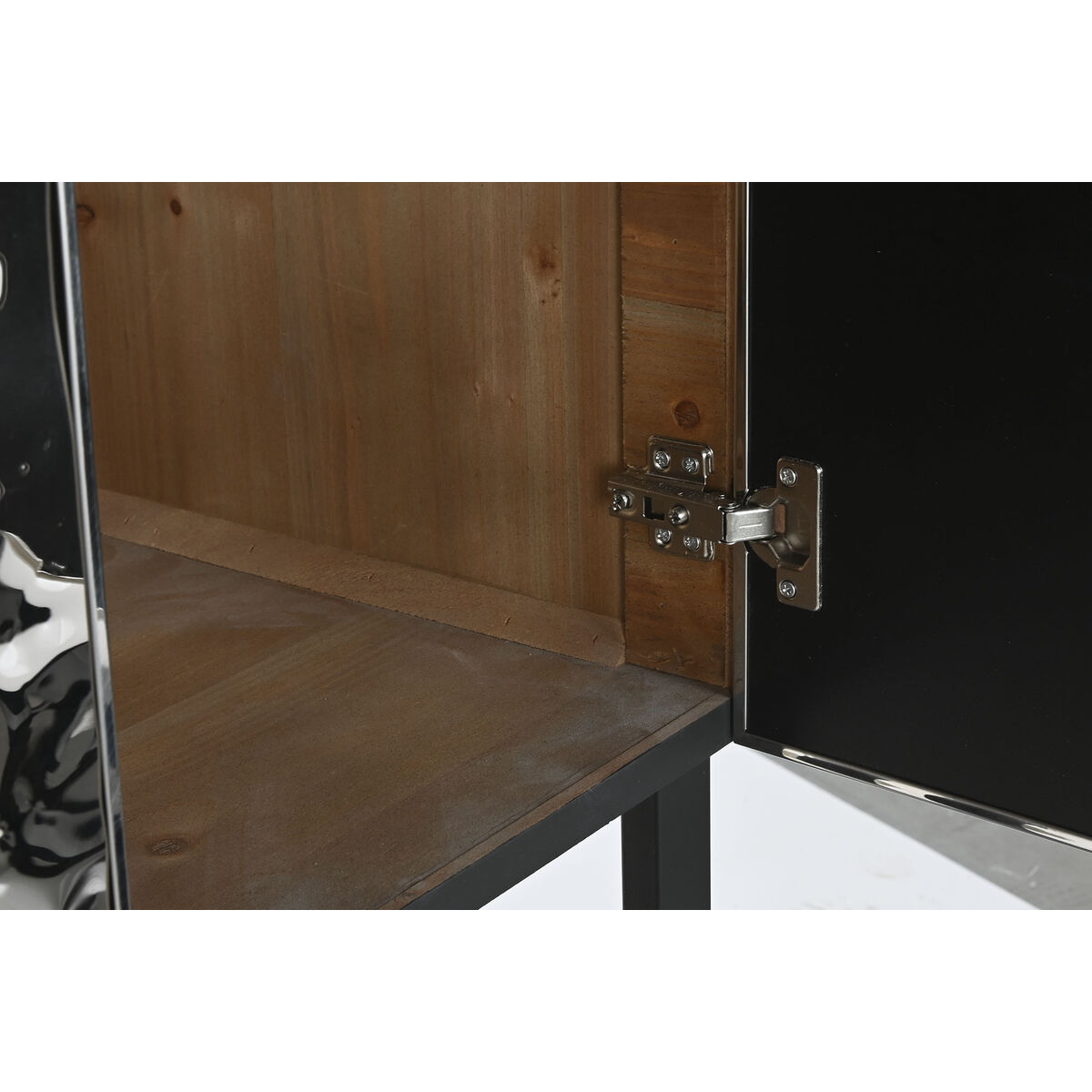 Aparador Home ESPRIT Plateado Metal Acero 80 x 41 x 160 cm