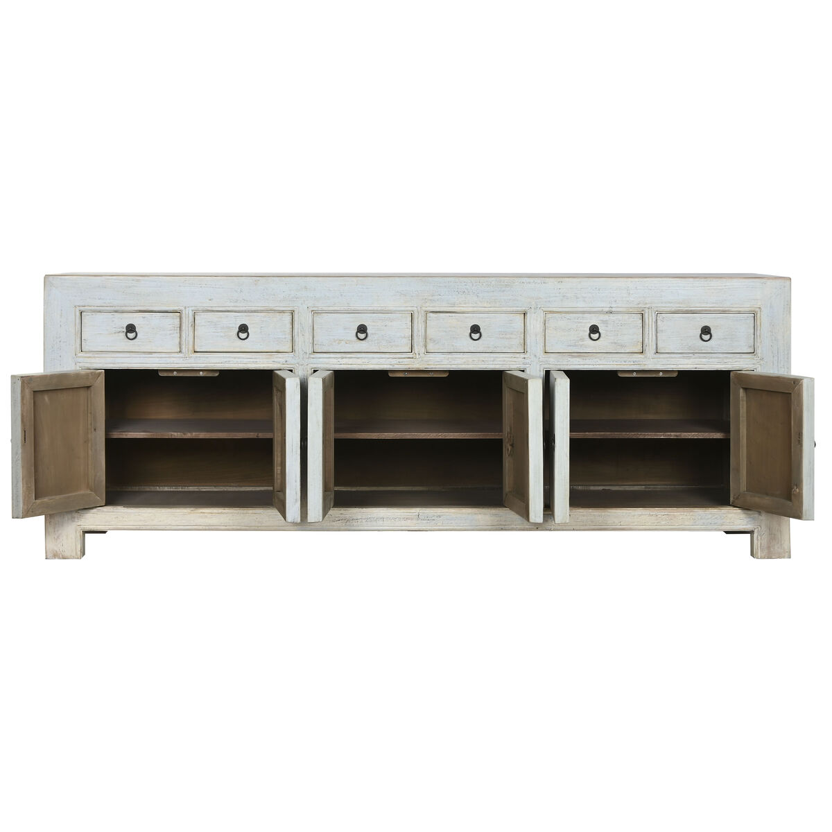 Aparador Home ESPRIT Madera de olmo 220 x 45 x 85 cm