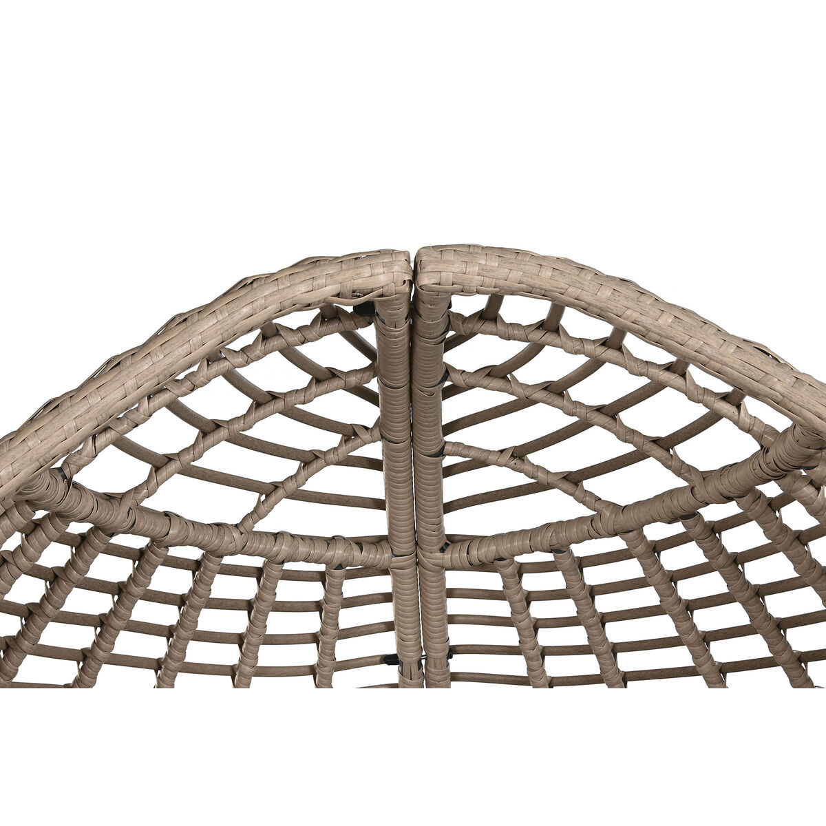 Sofá de Jardín Home ESPRIT Gris oscuro 198 x 168 x 168 cm