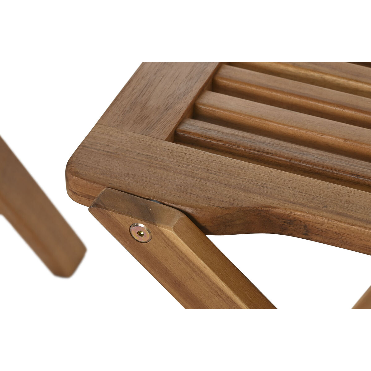 Conjunto de Mesa con 2 Sillas Home ESPRIT Marrón 60 x 60 x 74 cm