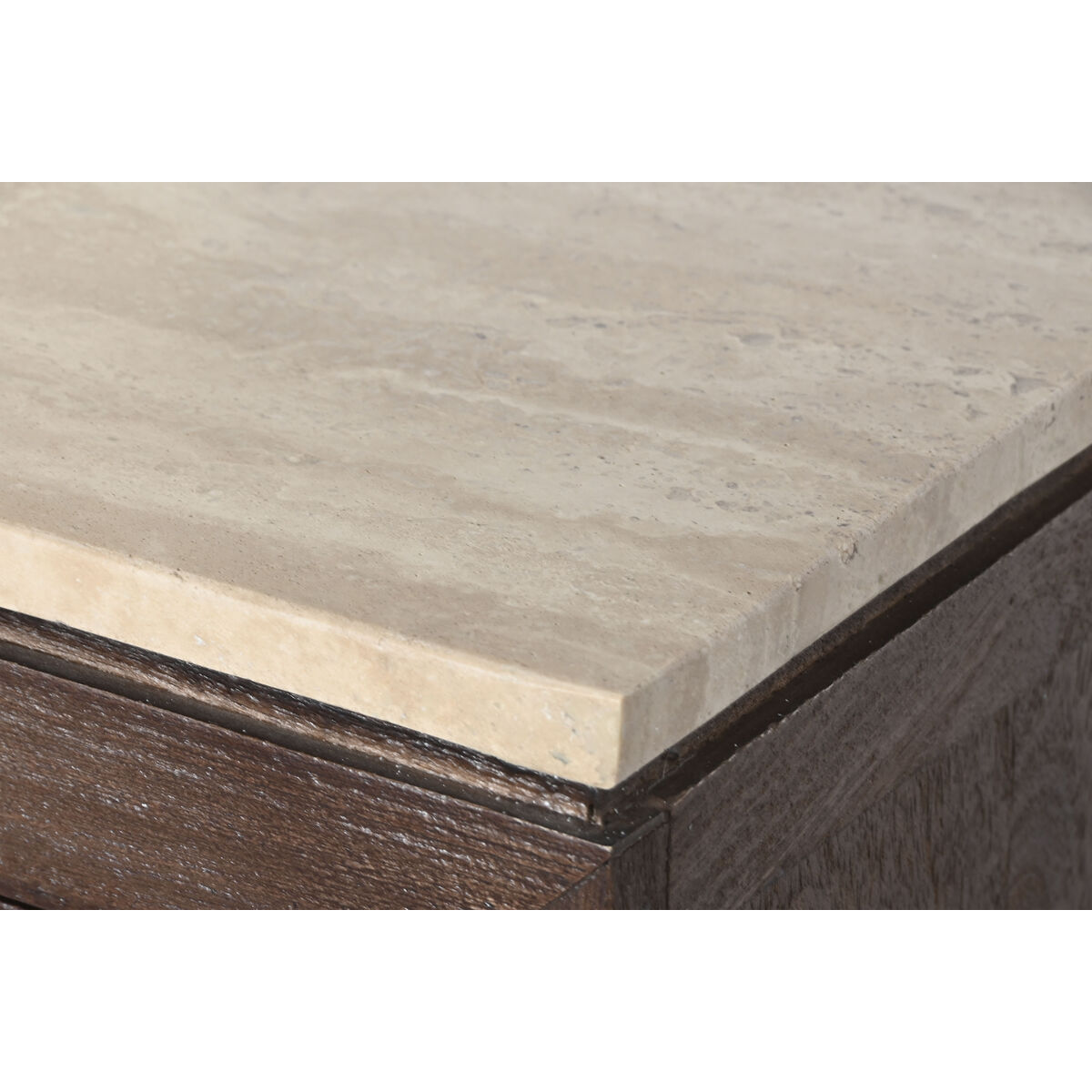 Aparador Home ESPRIT Mármol Madera de mango 180 x 40 x 85 cm