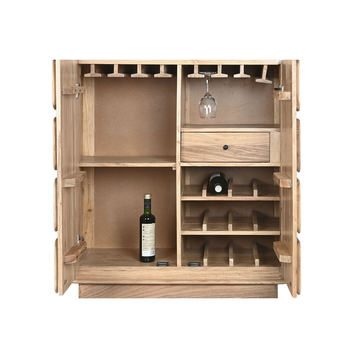 Mueble bar Home ESPRIT Natural 90 x 45 x 100 cm