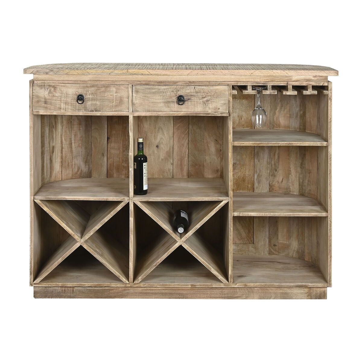 Mueble bar Home ESPRIT Marrón 146 x 54 x 110 cm