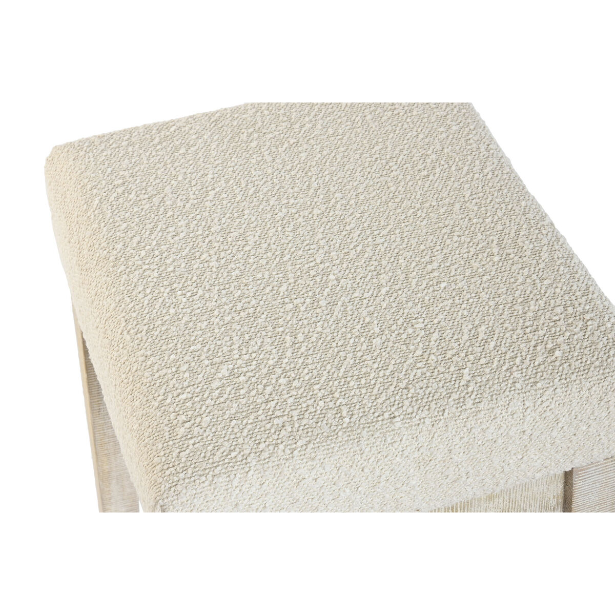 Conjunto de Mesa con Sillas Home ESPRIT Blanco Natural 112 x 40 x 96 cm