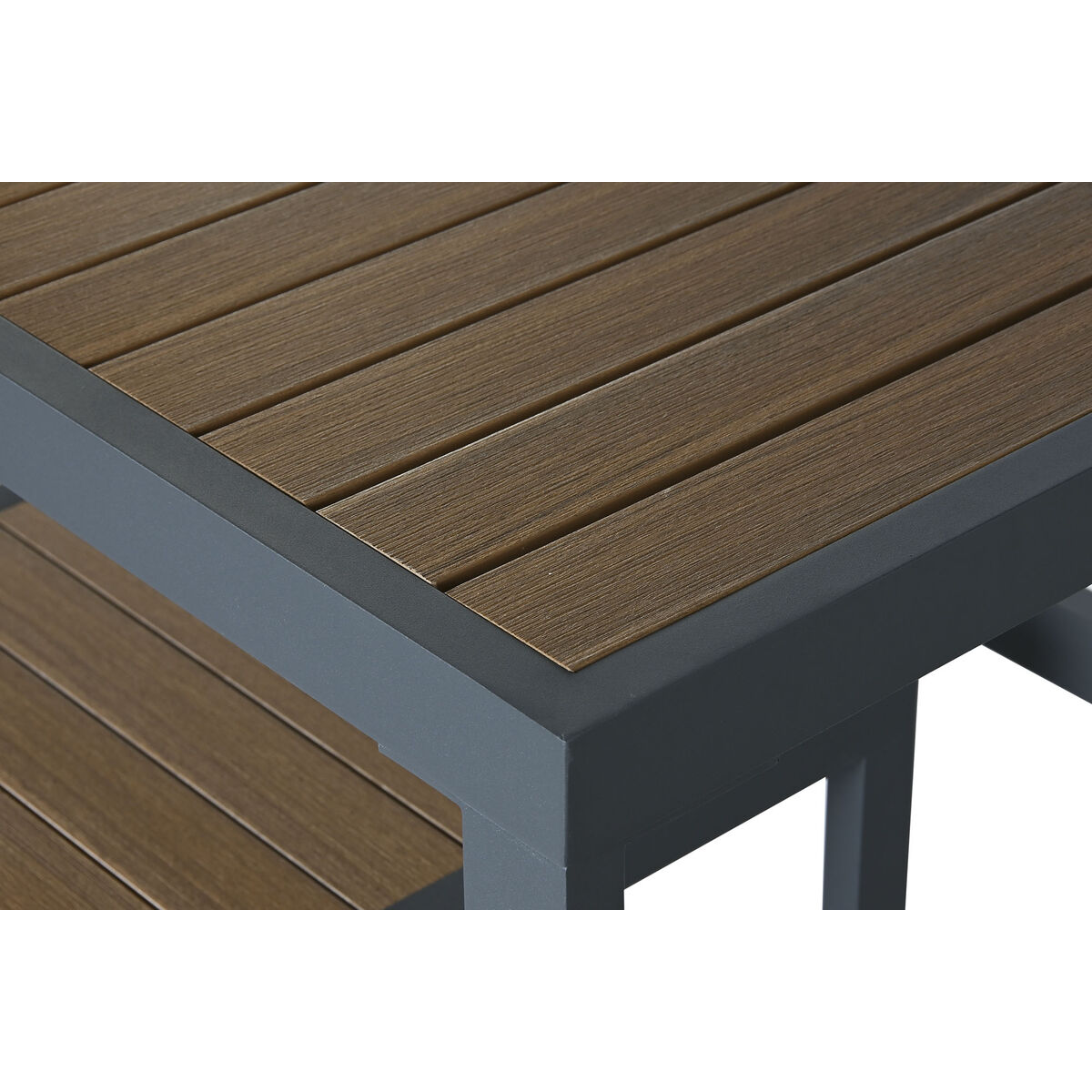 Mueble de cocina Home ESPRIT Gris Natural 127 x 100 x 90 cm 127 x 100 x 95 cm