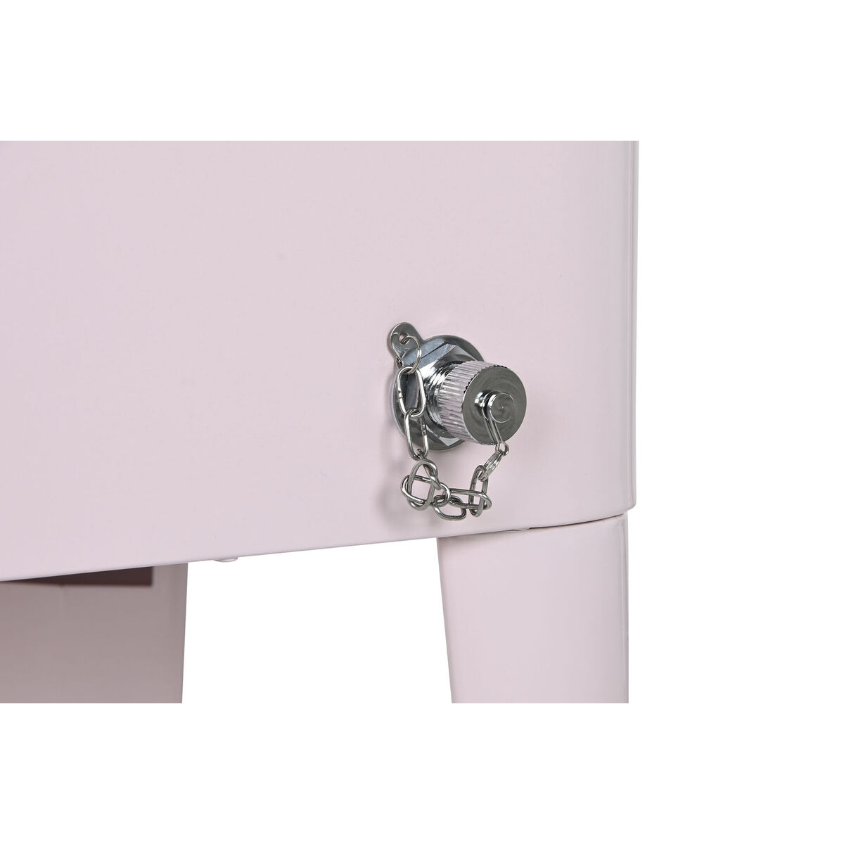 Nevera Portátil Home ESPRIT Rosa Acero Polipropileno 74 x 43 x 80 cm