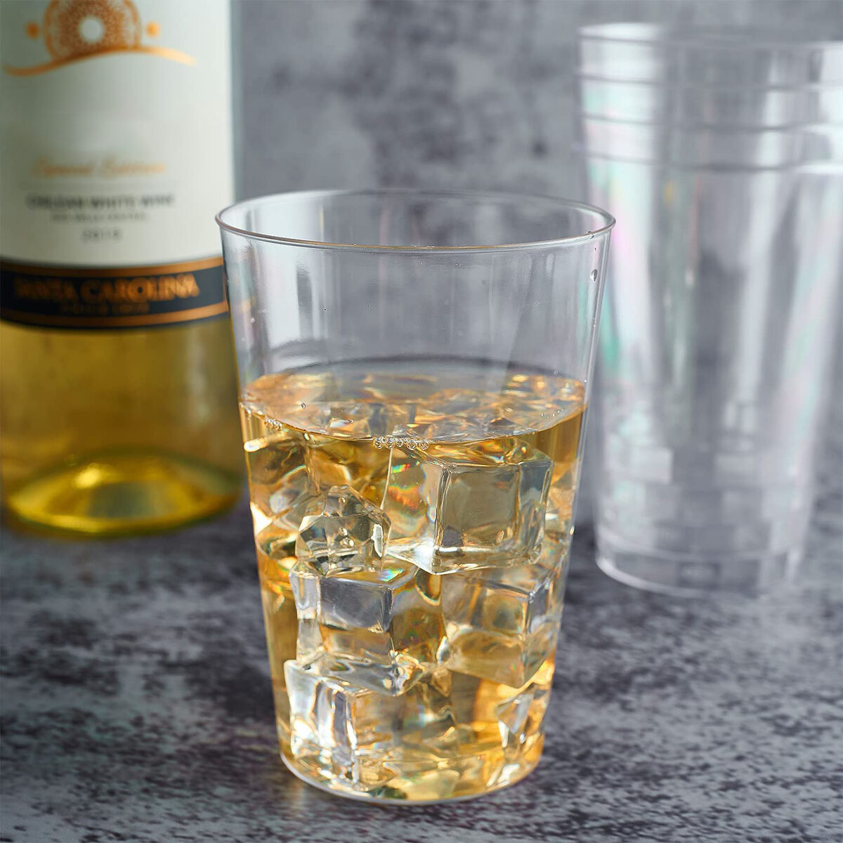 Set de Vasos Algon Plástico 380 ml 4 Piezas (24 Unidades)